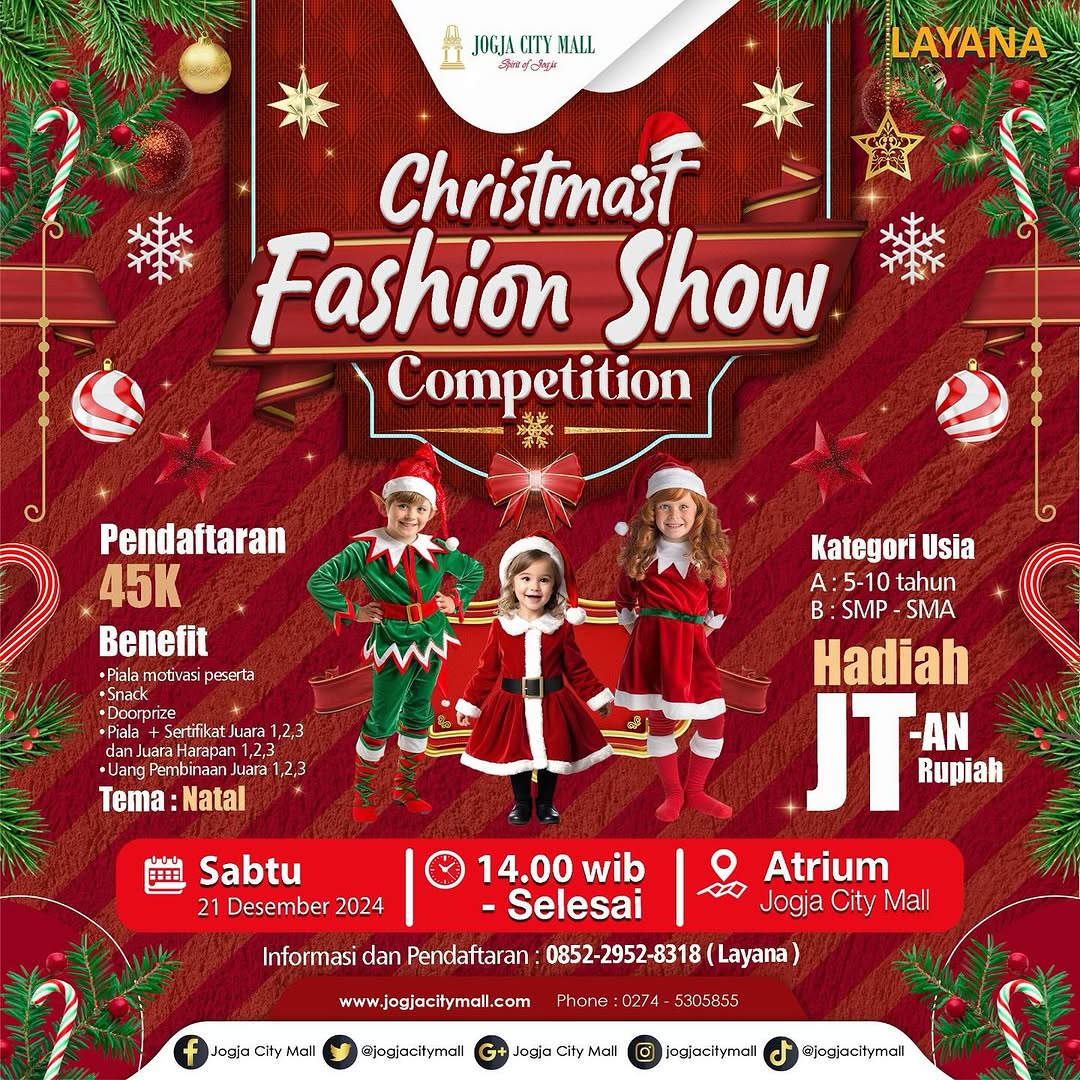 CHRISTMAST FASHION SHOW COMPETITION