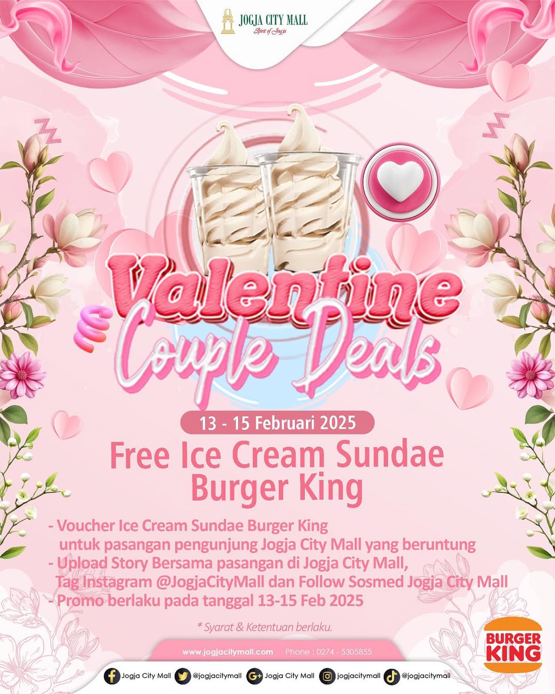 FREE ICE CREAM DI JOGJA CITY MALL