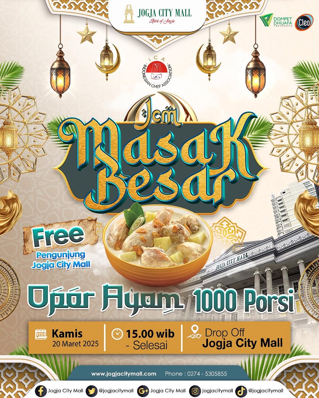 JCM MASAK BESAR 1000 PORSI