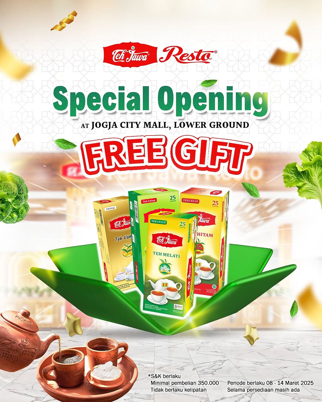 SPECIAL OPENING - TEH JAWA RESTO