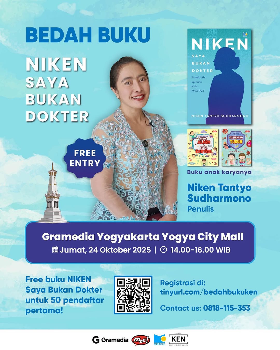 BEDAH BUKU : NIKEN SAYA BUKAN DOKTER